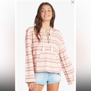 Women's Roxy ls top m nwt